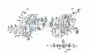 Pegaso 125 drawing Crankcase