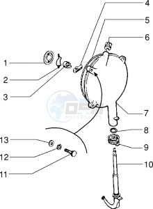 PX 125 E drawing Clutch cover