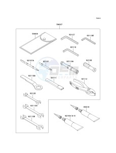 ZX 1000 E [NINJA ZX-10R] (E8F-E9FA) 0E8F drawing OWNERS TOOLS-- E8F- -