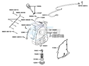 PEOPLE S 200 I drawing Right Crankcase Cover