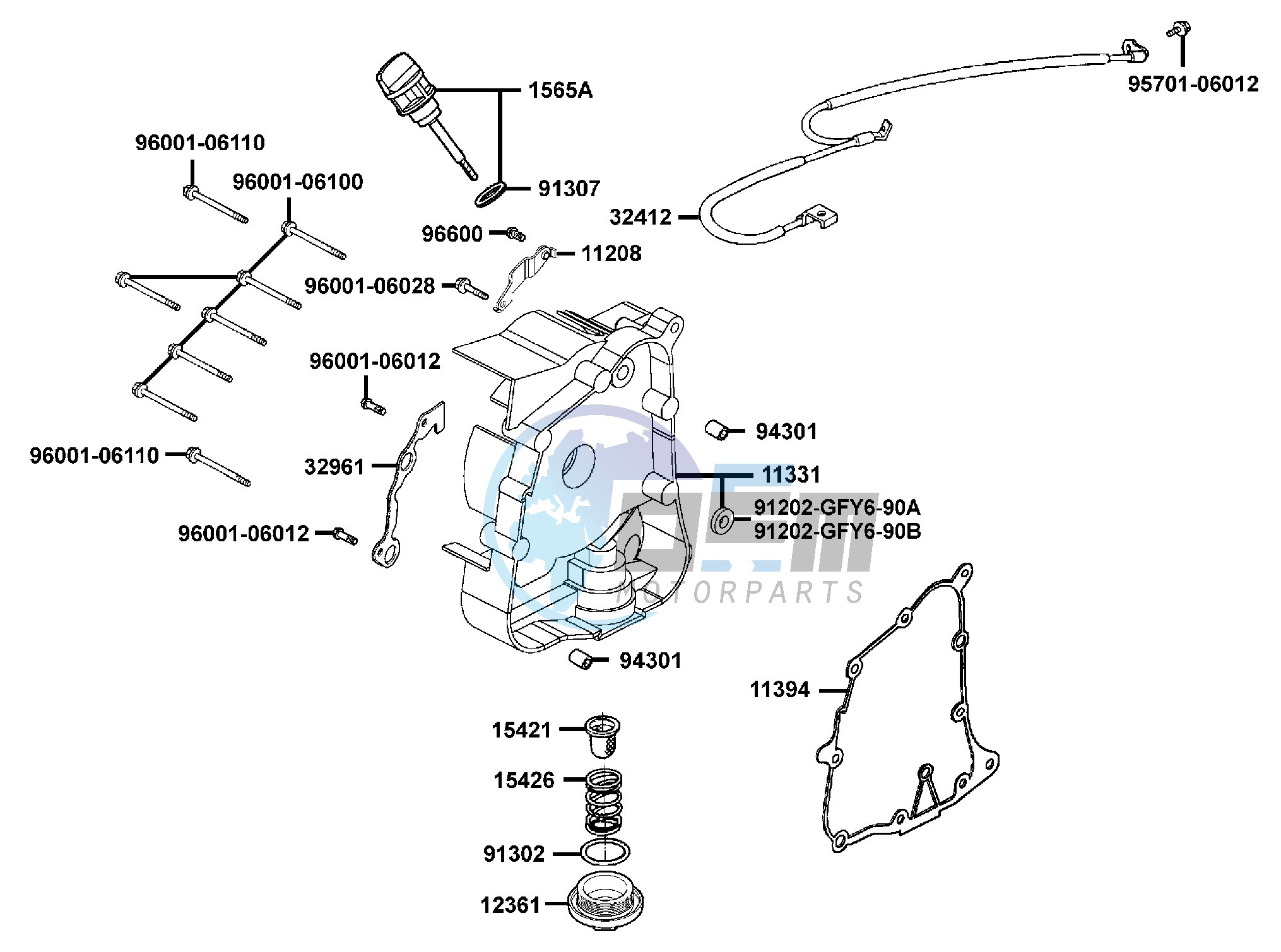 Right Crankcase Cover