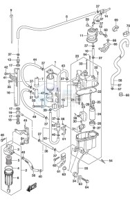 DF 300AP drawing Fuel Pump/Fuel Vapor Separator