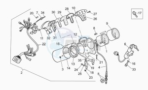 California 1100 Stone - Metal PI EV/EV Touring PI drawing Dashboard