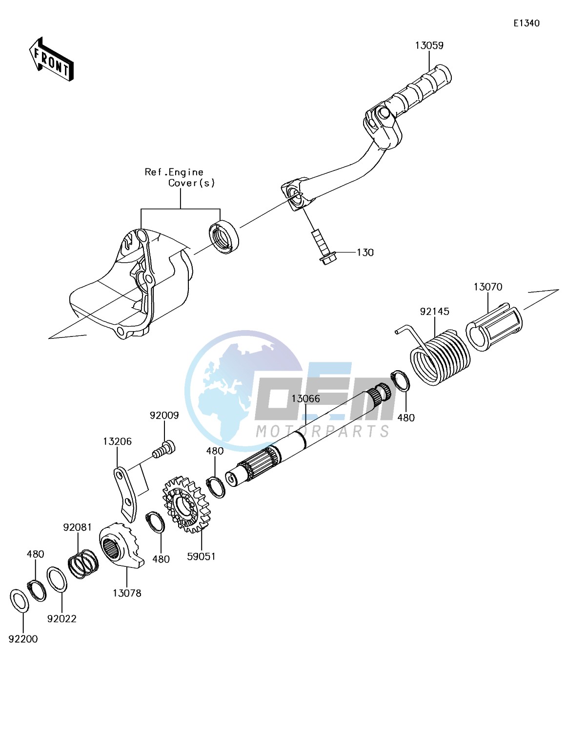 Kickstarter Mechanism