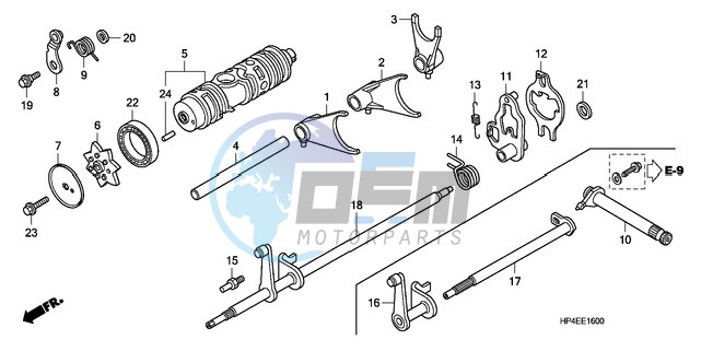 GEARSHIFT FORK