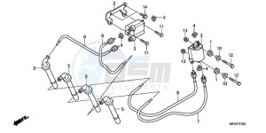 CBF1000A9 UK - (E / ABS MKH) drawing IGNITION COIL