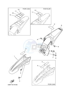 TT-R110E (5B6P 5B6R 5B6S 5B6S) drawing FENDER