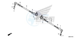 TRX680FAH Europe Direct - (ED) drawing TIE ROD