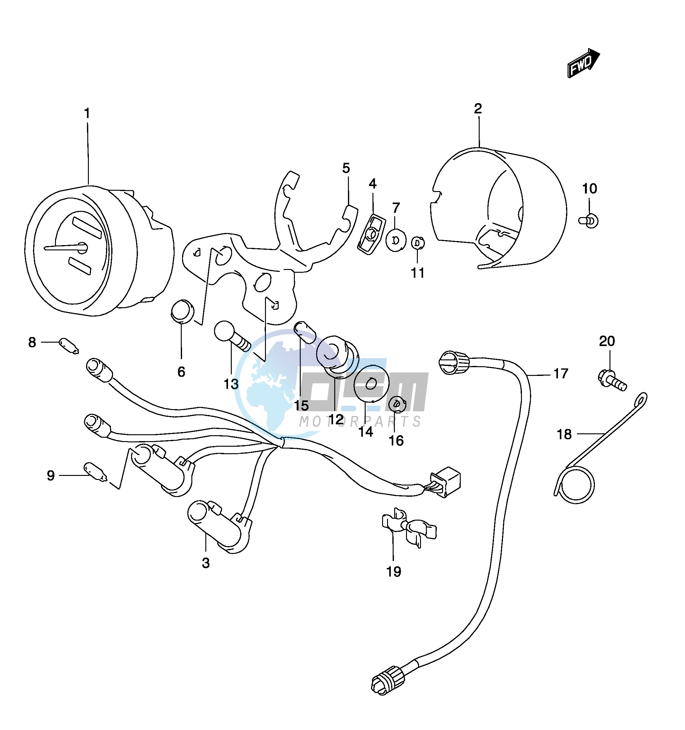 SPEEDOMETER (MODEL K2)