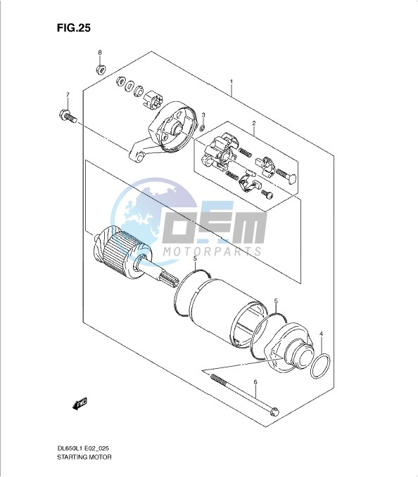 STARTING MOTOR