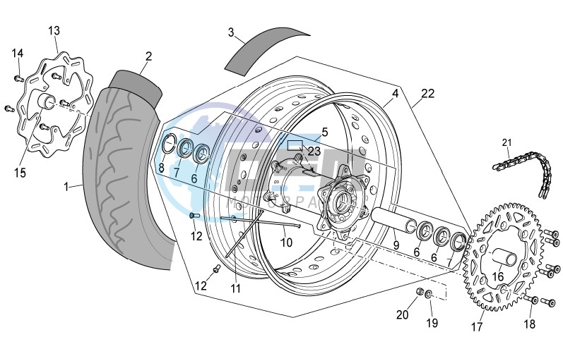 Rear Wheel