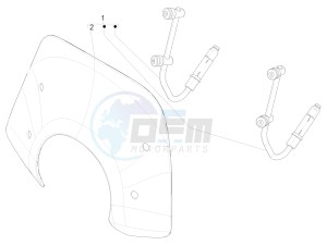 PRIMAVERA 50 4T 3V 25 KMH NOABS E4 25 kmh (EMEA) drawing Windshield - Glass