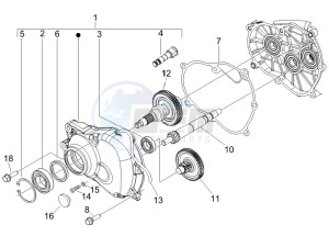 Liberty 200 4t Sport e3 drawing Reduction unit