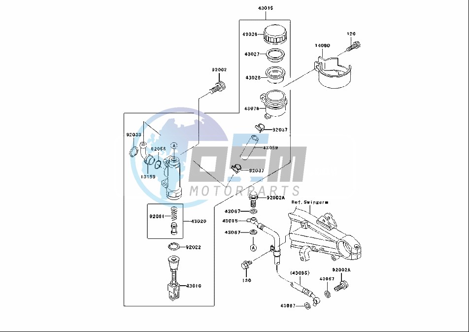 REAR MASTER CYLINDER