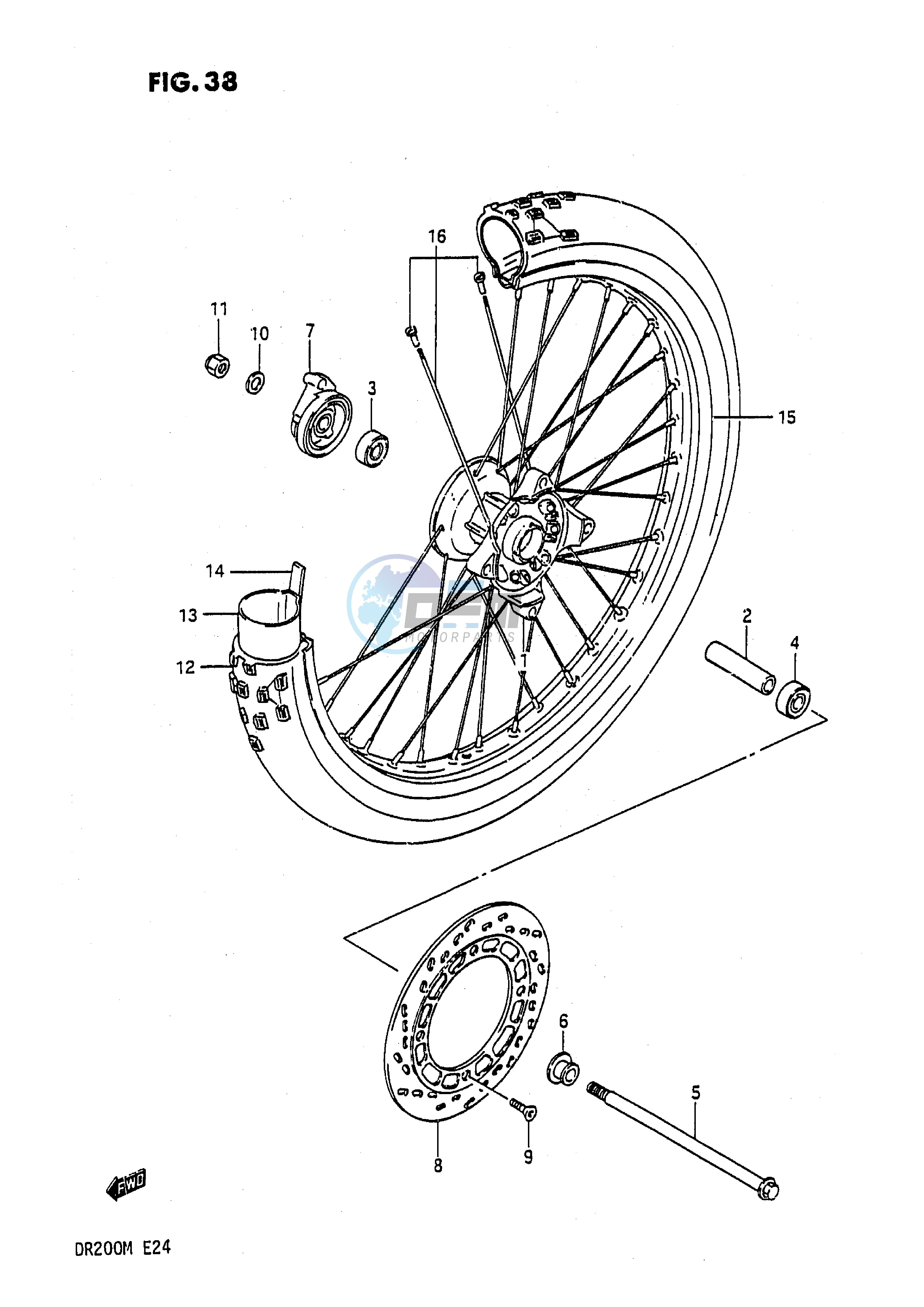 FRONT WHEEL