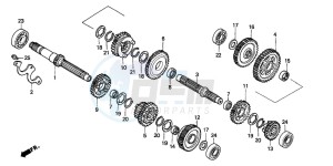 VT1100C2 drawing TRANSMISSION