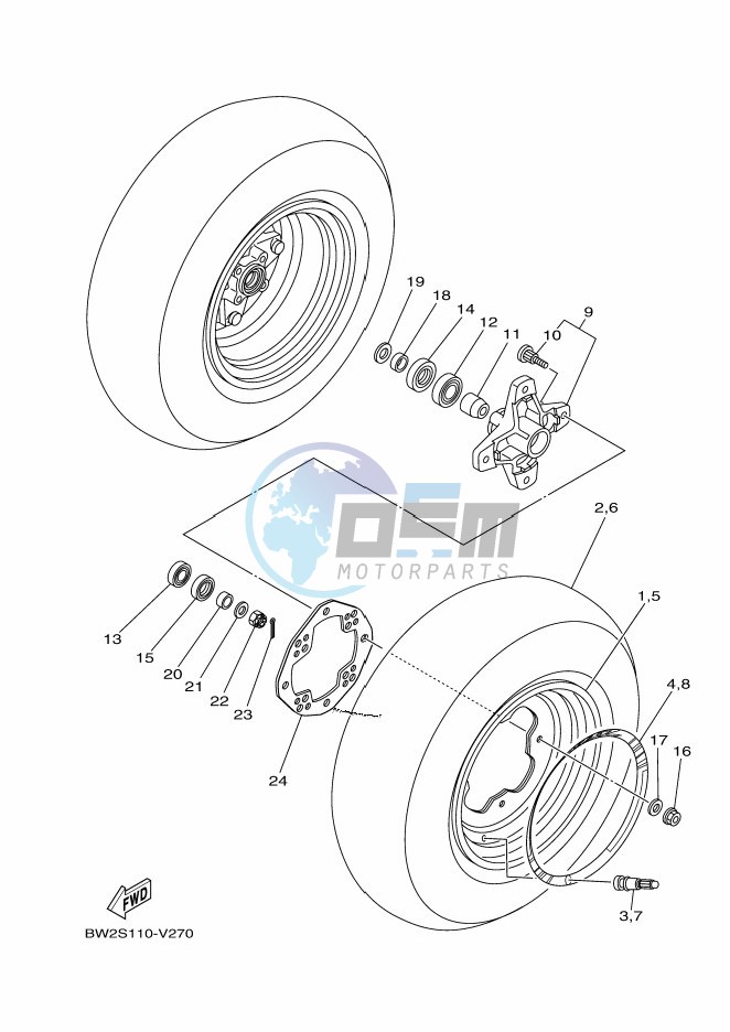 FRONT WHEEL