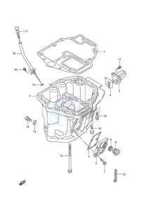 DF 90A drawing Oil Pan