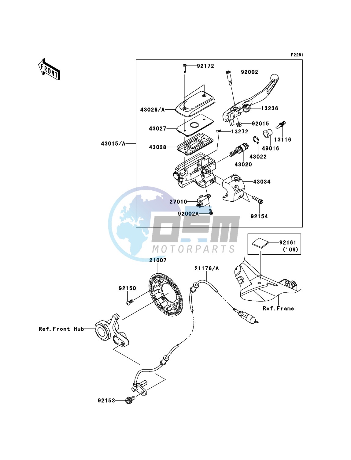 Front Master Cylinder