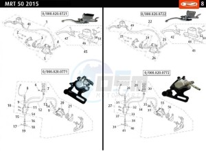 MRT-50-ORANGE drawing BRAKE