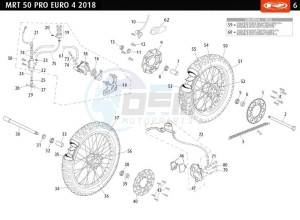 MRT-50-PRO-E4-SM-WHITE-AUSTRIA-PRO-SM-E4-WHITE drawing WHEELS - BRAKES