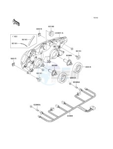 ZX 1200 C [NINJA ZZR 1200] (C1-C4) [NINJA ZZR 1200] drawing HEADLIGHT-- S- -