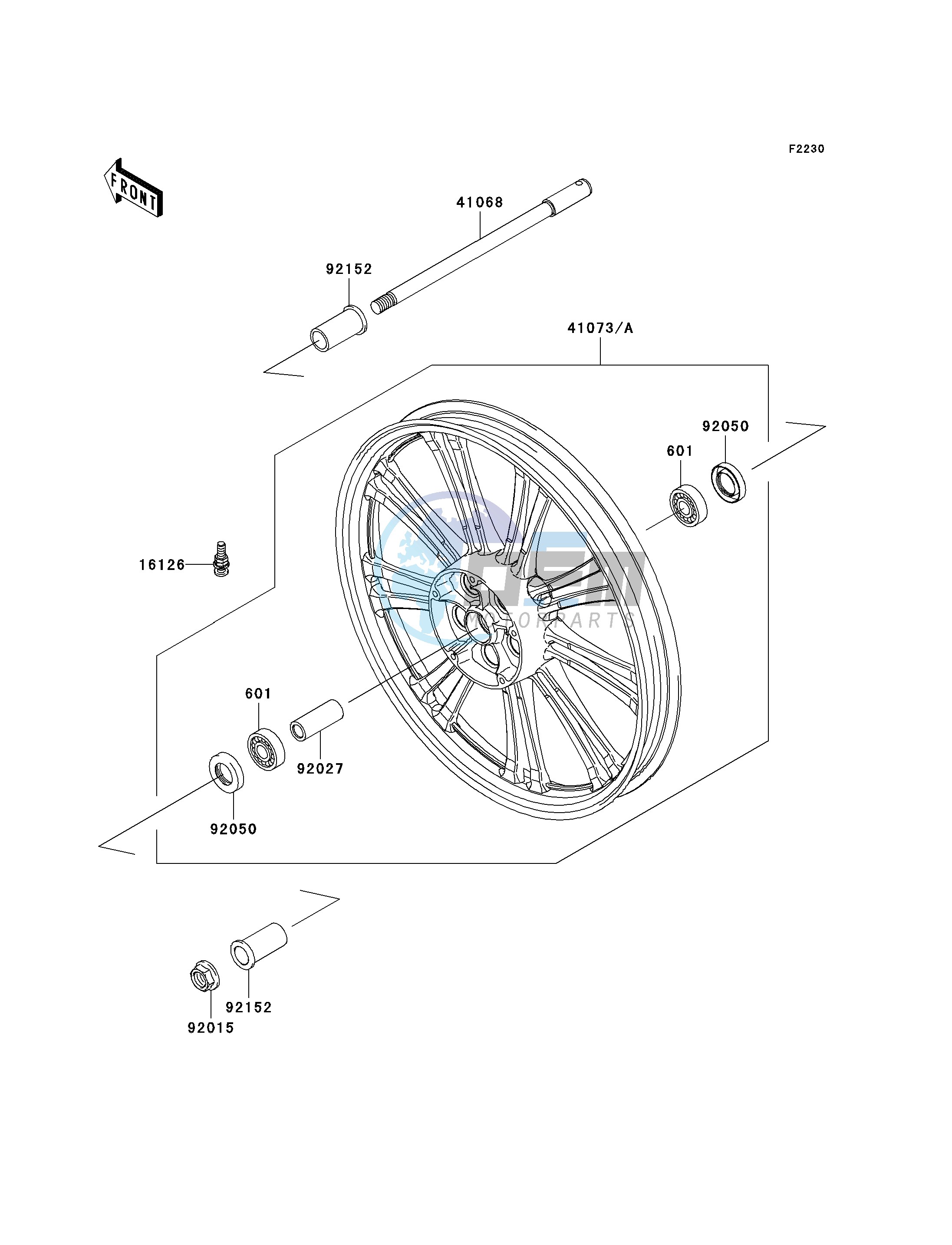 FRONT WHEEL