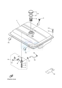 EF5500FW 357 (7P52 7P53 7P53) drawing FUEL TANK