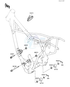 KX 80 L N [KX80] (L2-N3) [KX80] drawing FRAME FITTINGS