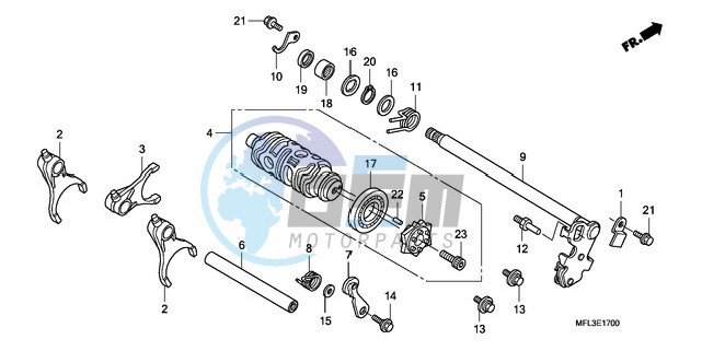 GEARSHIFT DRUM