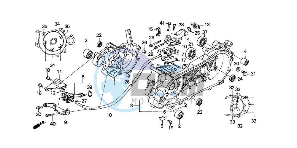 CRANKCASE/OIL PUMP