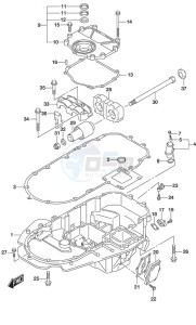 DF 200A drawing Engine Holder