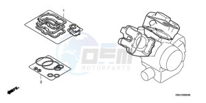 VT750CA9 Korea - (KO / ST) drawing GASKET KIT A