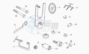 MGS-01 1200 Corsa Corsa drawing Specific tools II