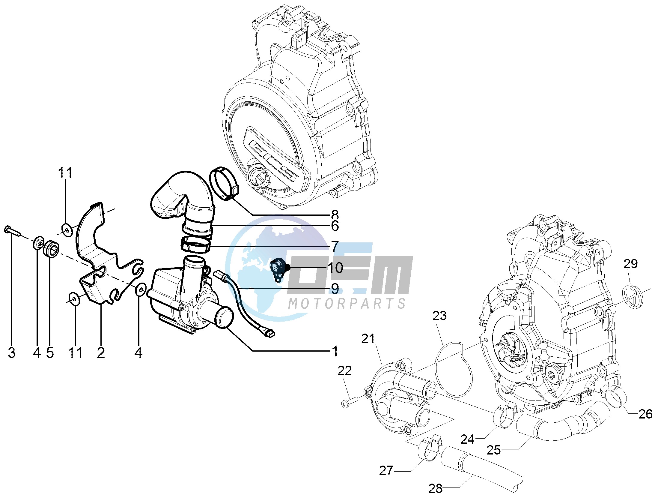 Cooler pump