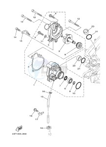 XT1200ZE SUPER TENERE ABS (2KB4) drawing WATER PUMP