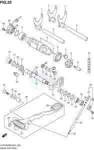 VLR1800 (E2) drawing GEAR SHIFTING