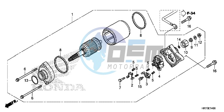 STARTING MOTOR