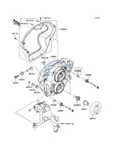 VERSYS KLE650B8F GB XX (EU ME A(FRICA) drawing Headlight(s)