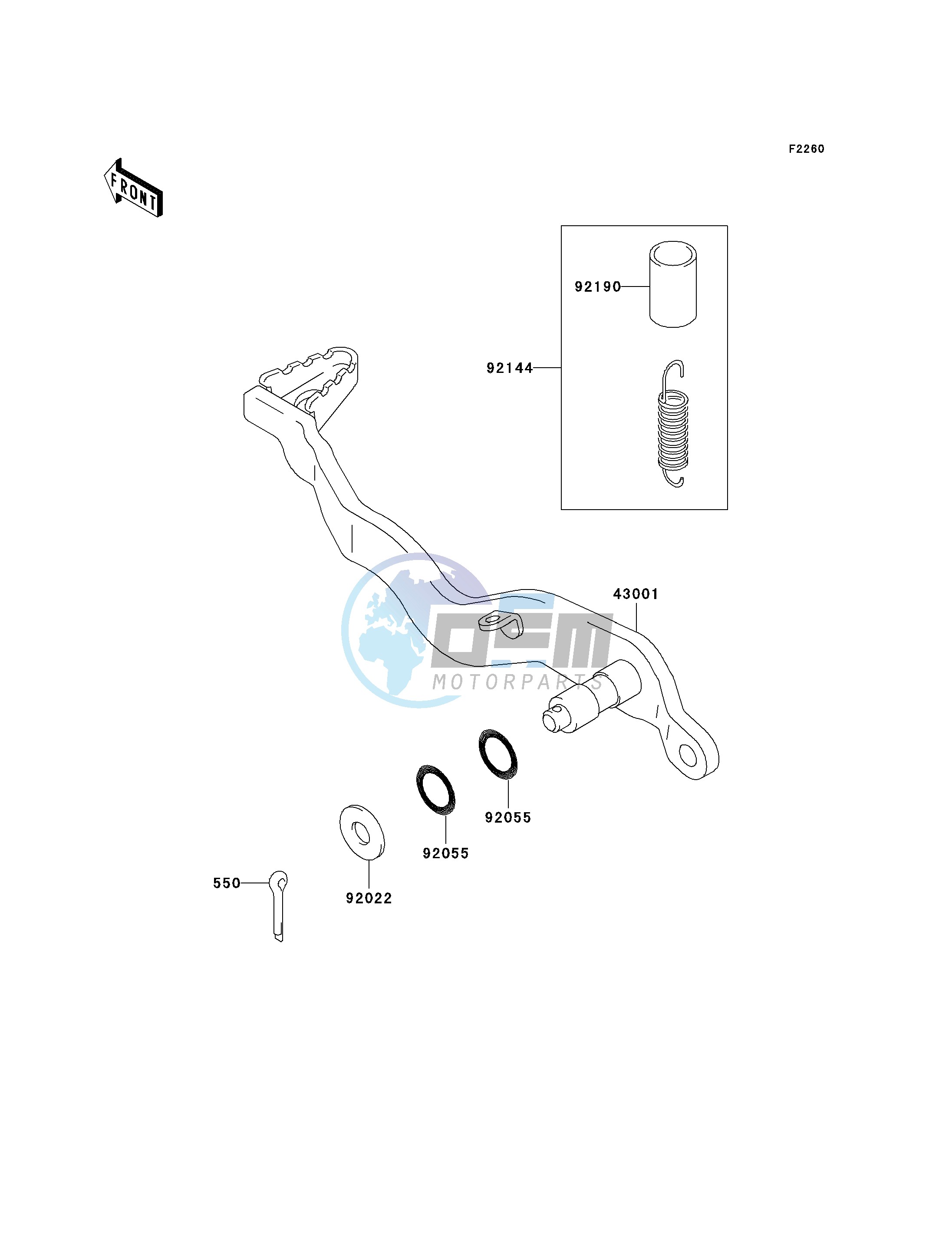 BRAKE PEDAL