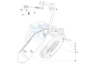 Liberty iGet 50 4T 3V (NAFTA) drawing Silencer