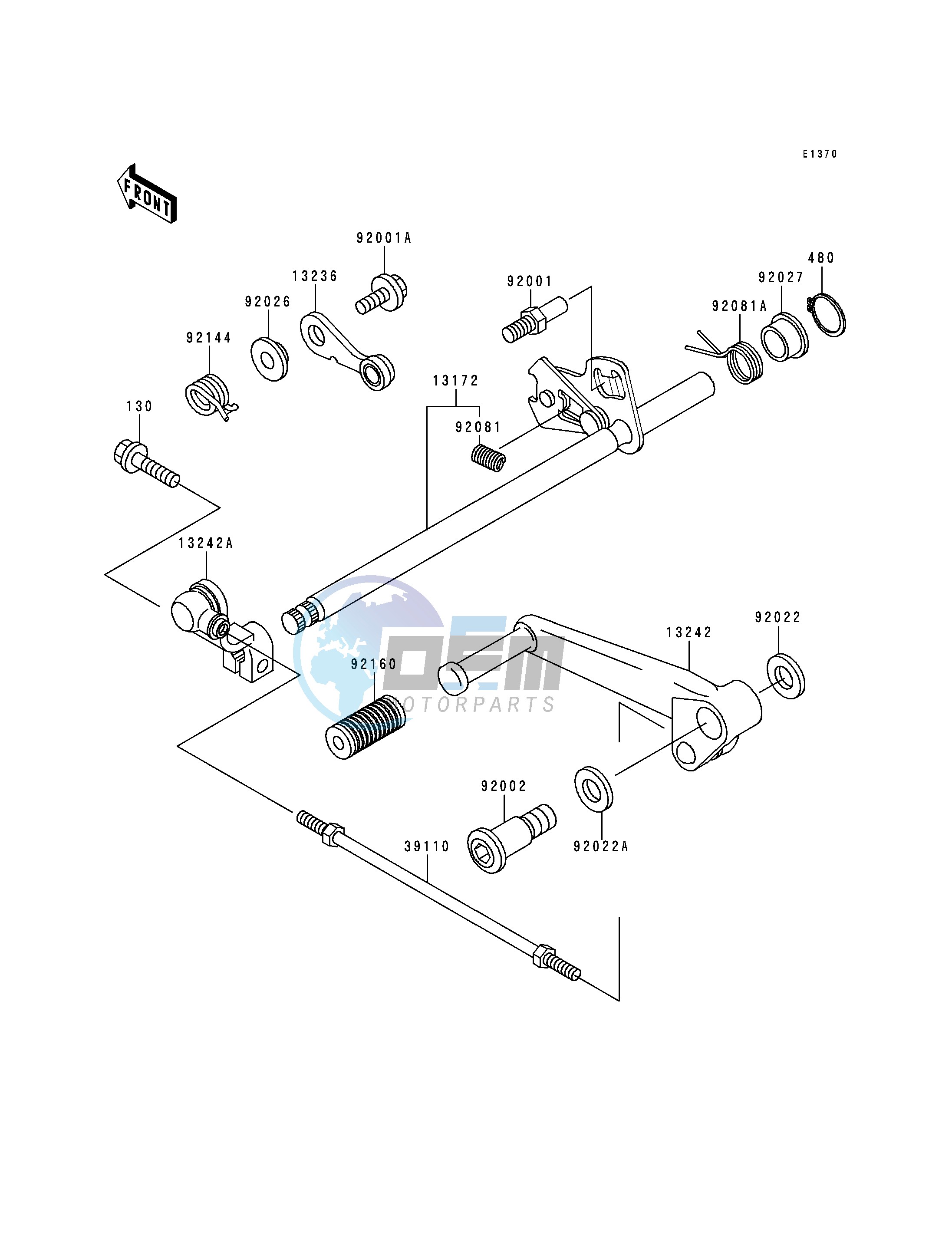 GEAR CHANGE MECHANISM