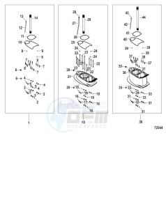 PASSING 125 drawing Driveshaft Extension Kits