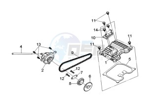 QUAD LANDER 300 drawing CYLINDER HEAD COVER / SIDE COVER