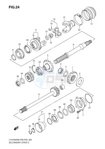 LT-A750X (P28-P33) drawing SECONDARY DRIVE