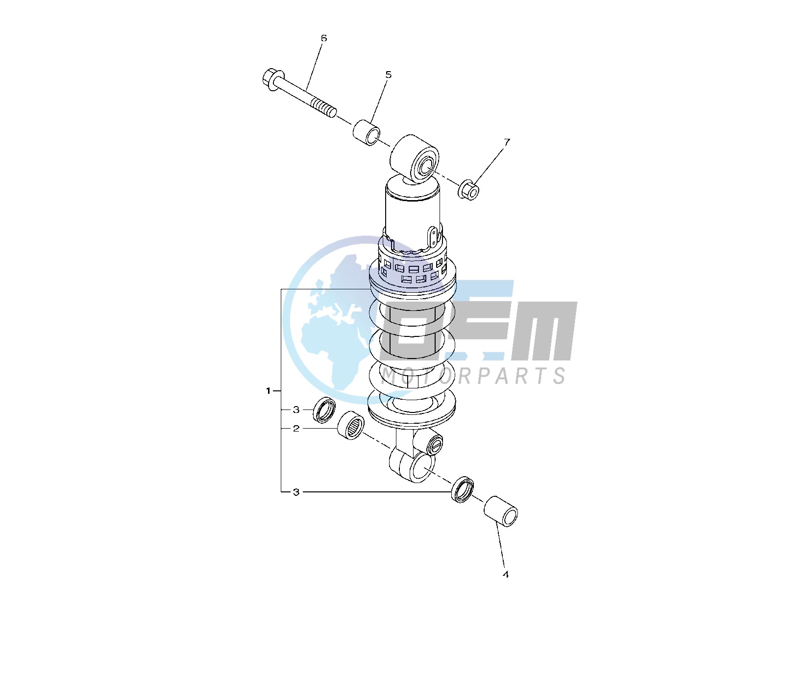 REAR SHOCK ABSORBER