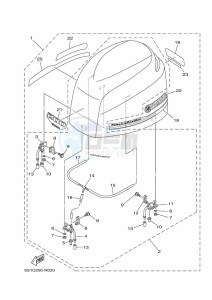 FL200BETX drawing FAIRING-UPPER