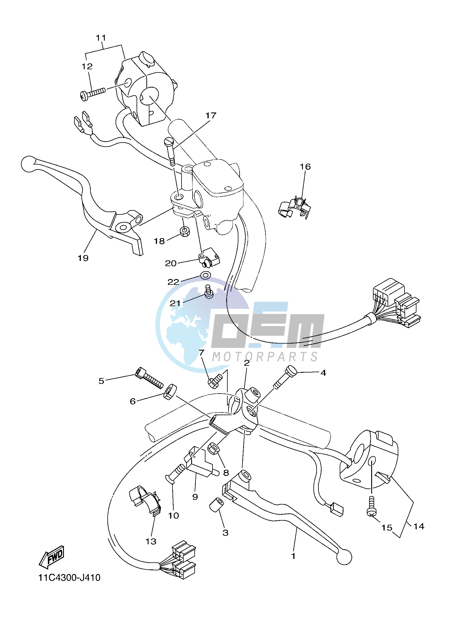 HANDLE SWITCH & LEVER