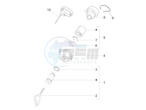 Liberty 125 4t Delivery e3 Single drawing Locks