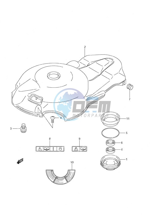 Under Oil Seal Housing